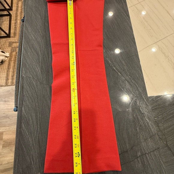 SPANX ponte’ top and pant set. Red, size S. - Picture 11 of 14